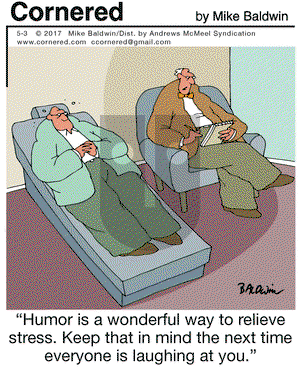 Cornered on Wednesday May 3, 2017 Comic Strip