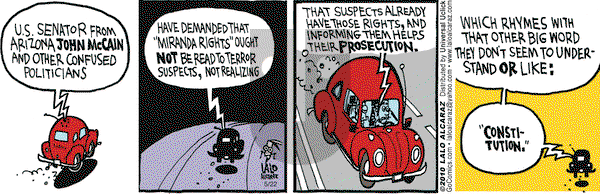La Cucaracha on Saturday May 22, 2010 Comic Strip