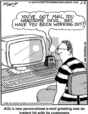 Close to Home - Tuesday February 8, 2000 Comic Strip