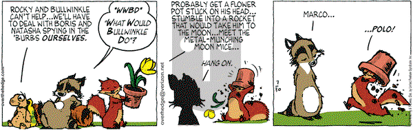 Over the Hedge on Friday July 30, 2010 Comic Strip