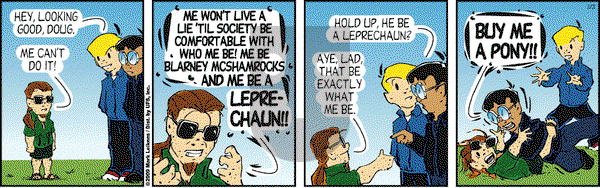 Cow and Boy Classics on Saturday March 21, 2009 Comic Strip