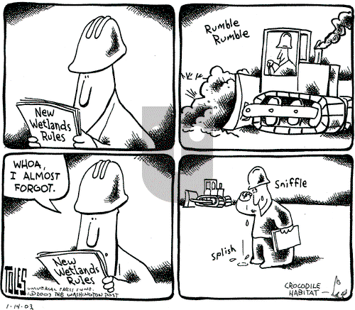 Tom Toles on Tuesday January 14, 2003 Comic Strip