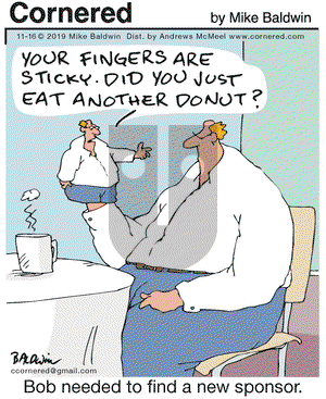 Cornered on Saturday November 16, 2019 Comic Strip
