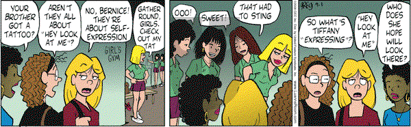 Luann on Monday September 1, 2008 Comic Strip