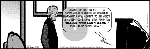 The Boondocks on Saturday October 23, 2010 Comic Strip