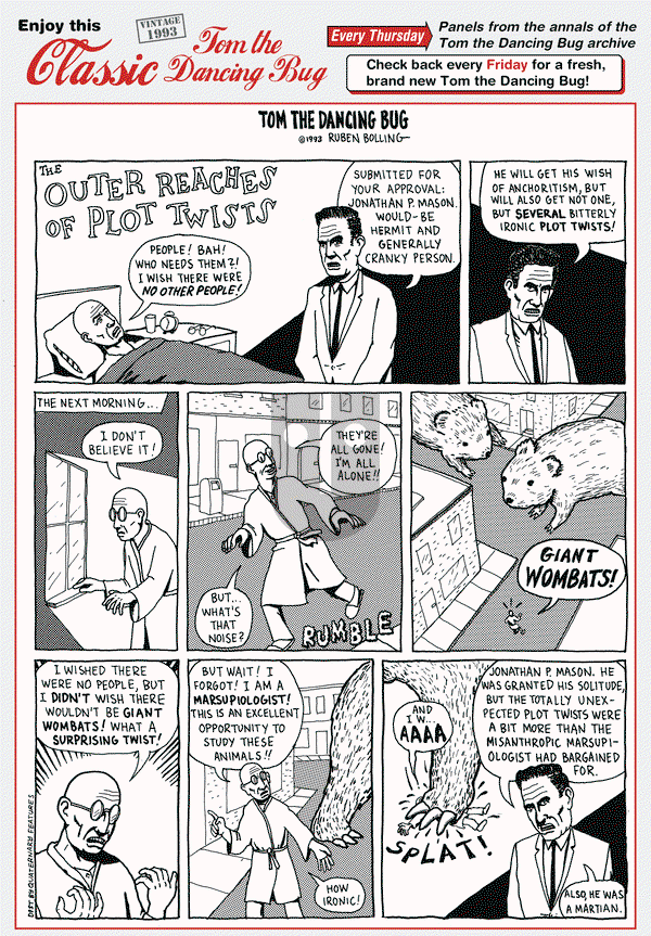 Tom the Dancing Bug on Thursday June 27, 2019 Comic Strip