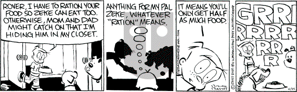 Red and Rover on Wednesday April 25, 2007 Comic Strip