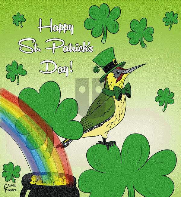 Yaffle on Monday March 17, 2025 Comic Strip