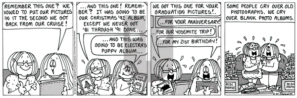 Cathy Classics on Saturday August 30, 1997 Comic Strip
