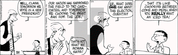 Mr. Lowe on Wednesday November 6, 2024 Comic Strip