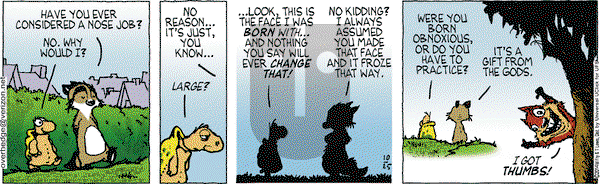 Over the Hedge on Saturday October 25, 2014 Comic Strip