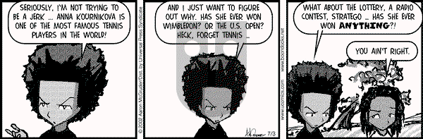 The Boondocks on Wednesday February 3, 2010 Comic Strip