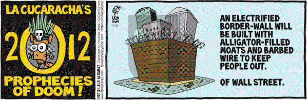 La Cucaracha on Thursday January 12, 2012 Comic Strip
