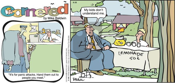 Cornered on Sunday August 26, 2007 Comic Strip