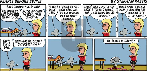 Pearls Before Swine on Sunday December 1, 2013 Comic Strip