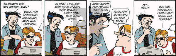 Doonesbury - Thursday October 30, 2003 Comic Strip