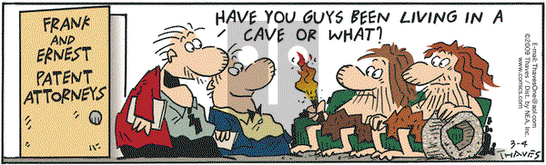Frank and Ernest on Wednesday March 4, 2009 Comic Strip