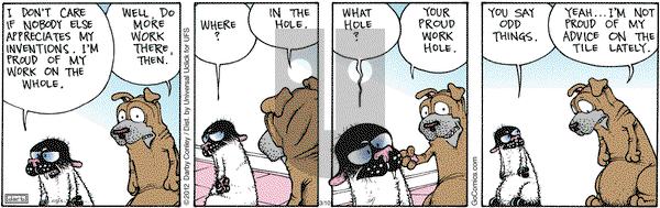 Get Fuzzy on Saturday March 10, 2012 Comic Strip