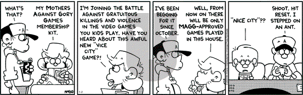 FoxTrot on Monday January 2, 2006 Comic Strip