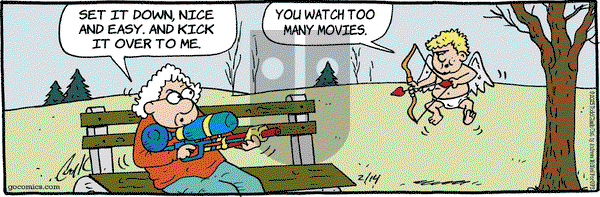 Lola - Friday February 14, 2025 Comic Strip