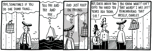 Overboard on Wednesday March 22, 2000 Comic Strip