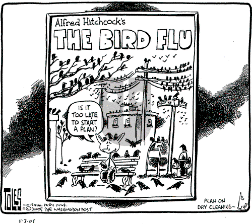 Tom Toles on Thursday November 3, 2005 Comic Strip