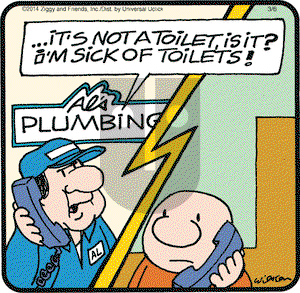 Ziggy on Thursday March 6, 2014 Comic Strip