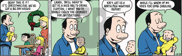 Adam@Home on Saturday December 24, 2011 Comic Strip