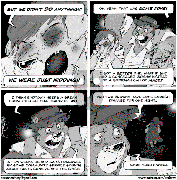 Endtown - Friday January 6, 2017 Comic Strip