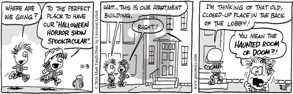 Heart of the City on Monday October 3, 2016 Comic Strip