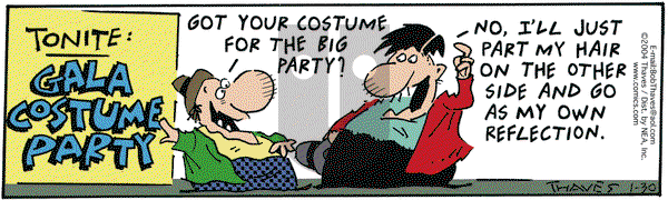 Frank and Ernest on Friday January 30, 2004 Comic Strip