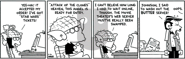 FoxTrot on Thursday May 16, 2002 Comic Strip