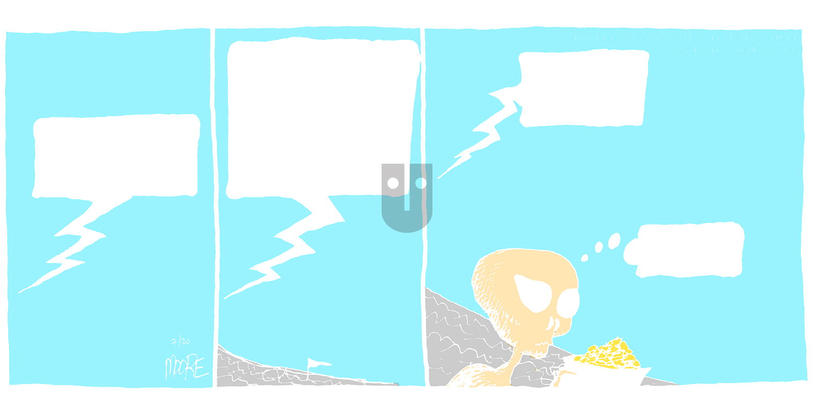 In the Bleachers on Sunday July 20, 2014 Comic Strip
