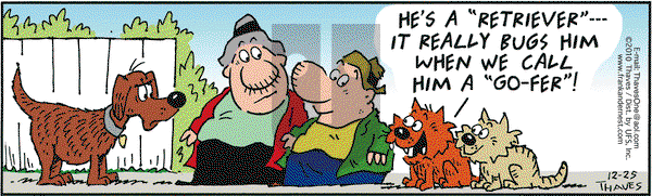 Frank and Ernest on Saturday December 25, 2010 Comic Strip