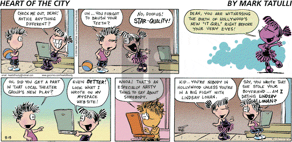 Heart of the City - Sunday August 13, 2006 Comic Strip