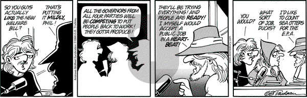 Doonesbury on Wednesday August 21, 1996 Comic Strip