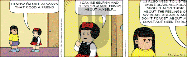 Nancy on Friday September 21, 2018 Comic Strip