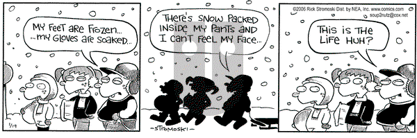 Soup to Nutz - Old on Thursday January 19, 2006 Comic Strip