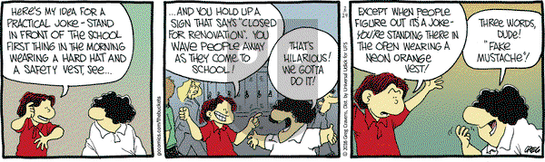 The Buckets on Wednesday February 24, 2016 Comic Strip