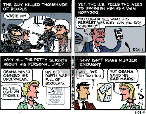 Ted Rall on Monday May 23, 2011 Comic Strip