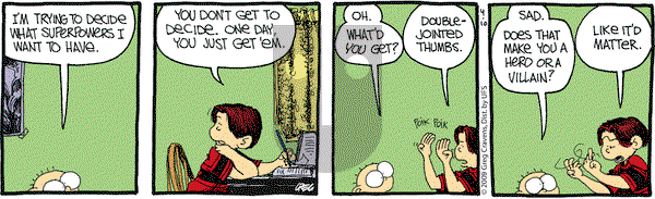 The Buckets on Friday April 10, 2009 Comic Strip