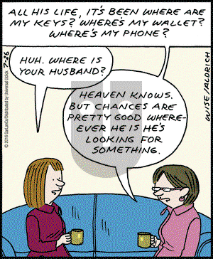 Real Life Adventures on Tuesday July 26, 2016 Comic Strip
