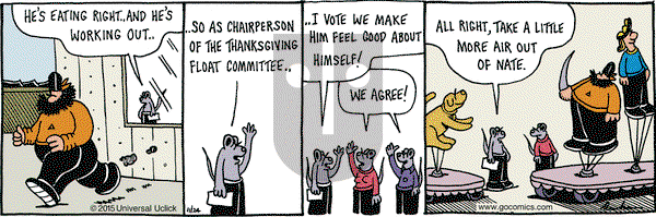 Overboard on Tuesday November 24, 2015 Comic Strip