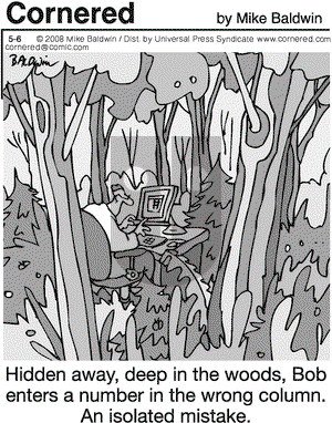 Cornered on Tuesday May 6, 2008 Comic Strip