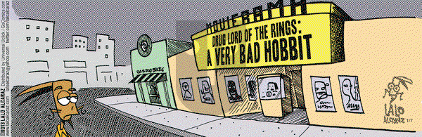 La Cucaracha on Monday January 7, 2013 Comic Strip