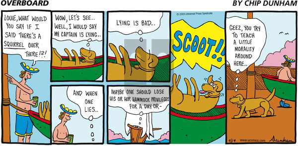 Overboard on Sunday September 14, 2003 Comic Strip