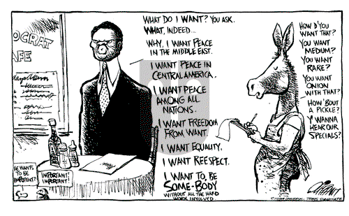 Pat Oliphant on Friday June 24, 1988 Comic Strip