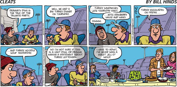 Cleats on Sunday November 26, 2006 Comic Strip