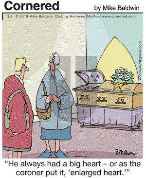 Cornered on Saturday March 2, 2019 Comic Strip