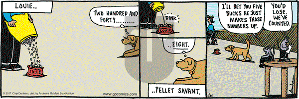 Overboard on Wednesday January 25, 2017 Comic Strip